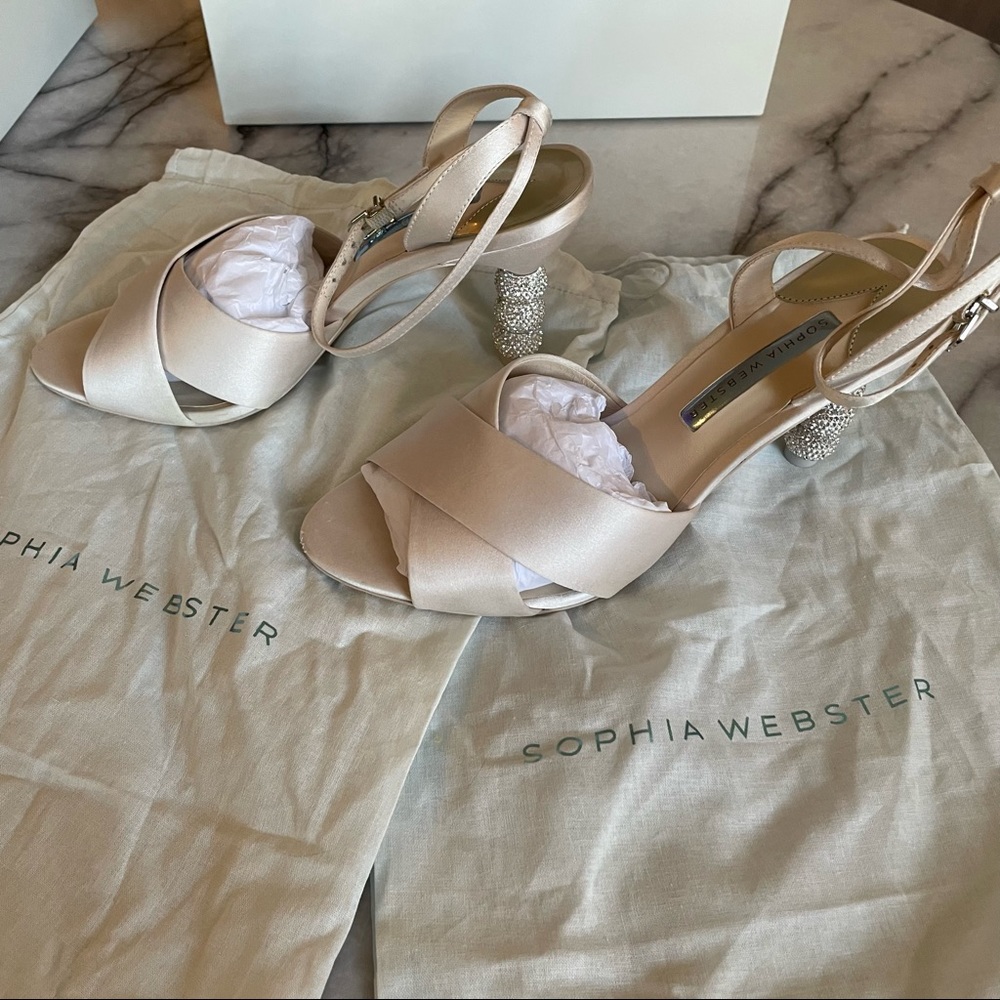 Sophia Webster Natalia 85 with Crystal heel